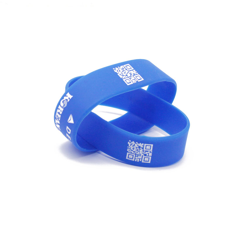 QR Code Silicone Wristband Devote Silicone